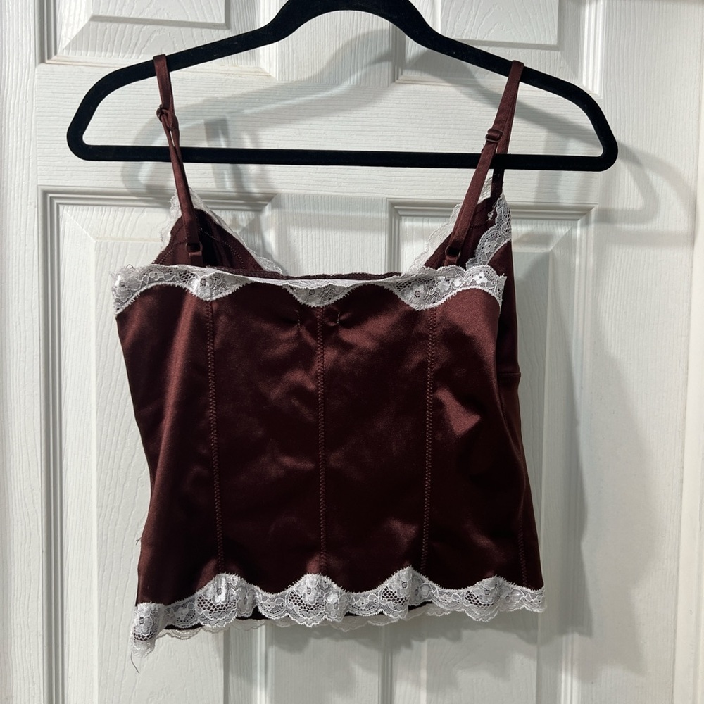 Kimchi Blue Bonnie Satin Corset Size XL - Picture 7 of 7